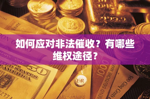 武汉如何应对非法催收？有哪些维权途径？