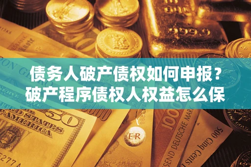 武汉债务人破产债权如何申报？破产程序债权人权益怎么保障？