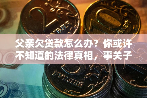武汉父亲欠贷款怎么办？你或许不知道的法律真相，事关子女未来