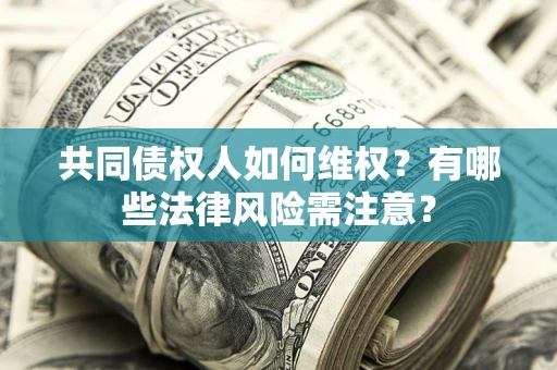武汉共同债权人如何维权？有哪些法律风险需注意？