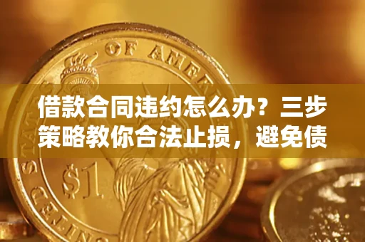 武汉借款合同违约怎么办？三步策略教你合法止损，避免债务危机升级