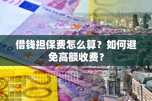 武汉借钱担保费怎么算？如何避免高额收费？
