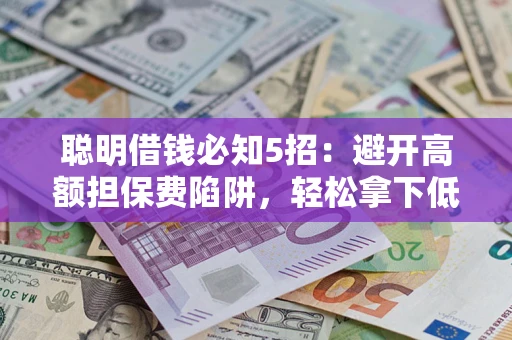 武汉聪明借钱必知5招：避开高额担保费陷阱，轻松拿下低息贷款